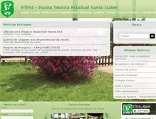 Tablet Screenshot of etesi.com.br